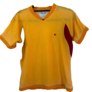 𝅺pearl Izumi shirt, size medium, Red/ Orange color